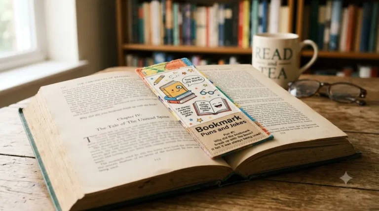 Bookmark Puns and Jokes That Readers Will Love