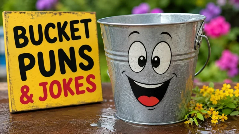 Bucket Puns and Jokes That Will Fill You With Laughs