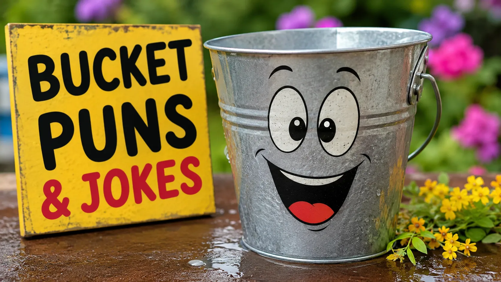 Bucket Puns and Jokes That Will Fill You With Laughs