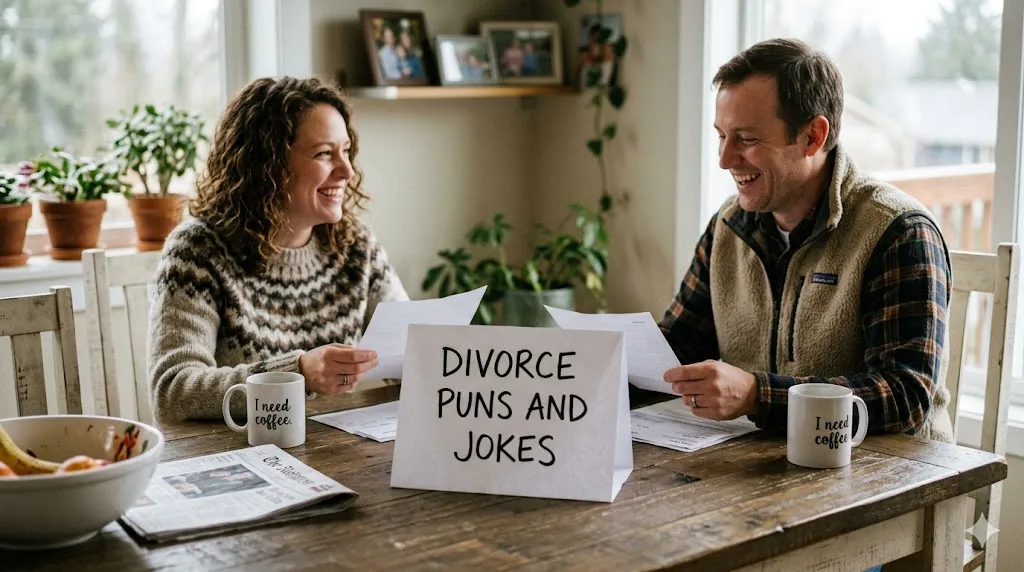 Divorce Puns and Jokes That Are Funny & Relatable