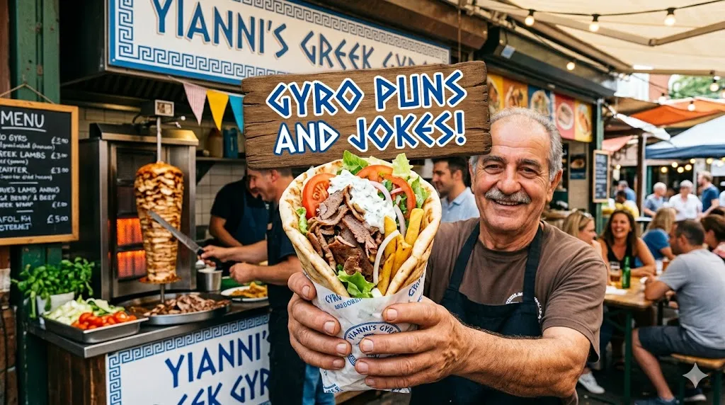 215+ Gyro Puns and Jokes That Will Wrap You in Laughter