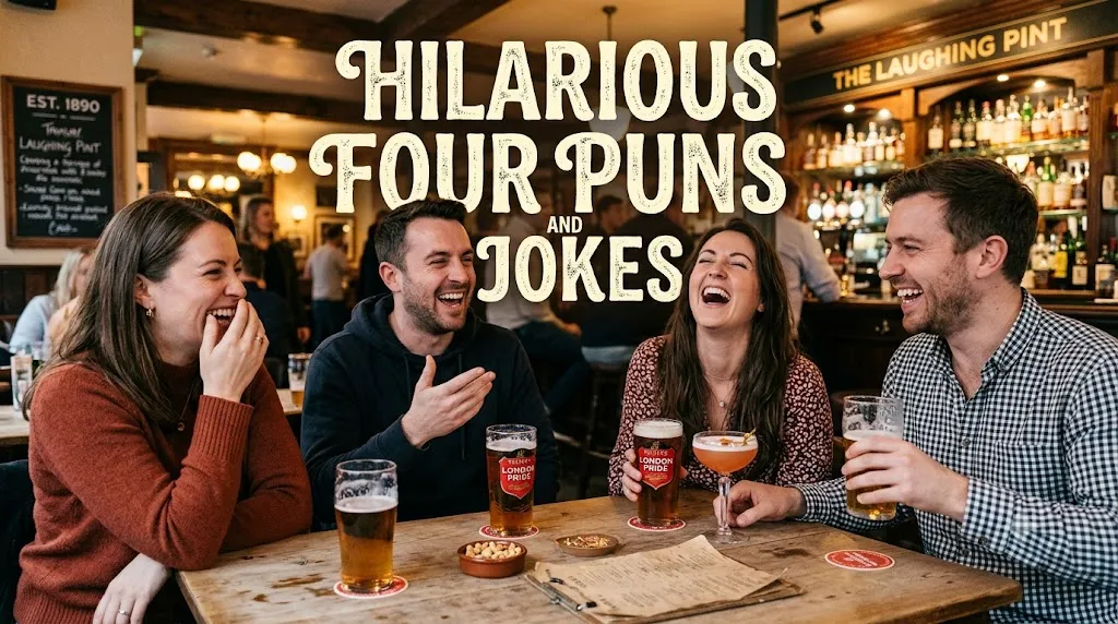 Hilarious 4 Puns & Jokes: Ultimate Number 4 Humor Guide