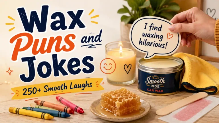 250+ Wax Puns and Jokes That Melt Every Mood Today