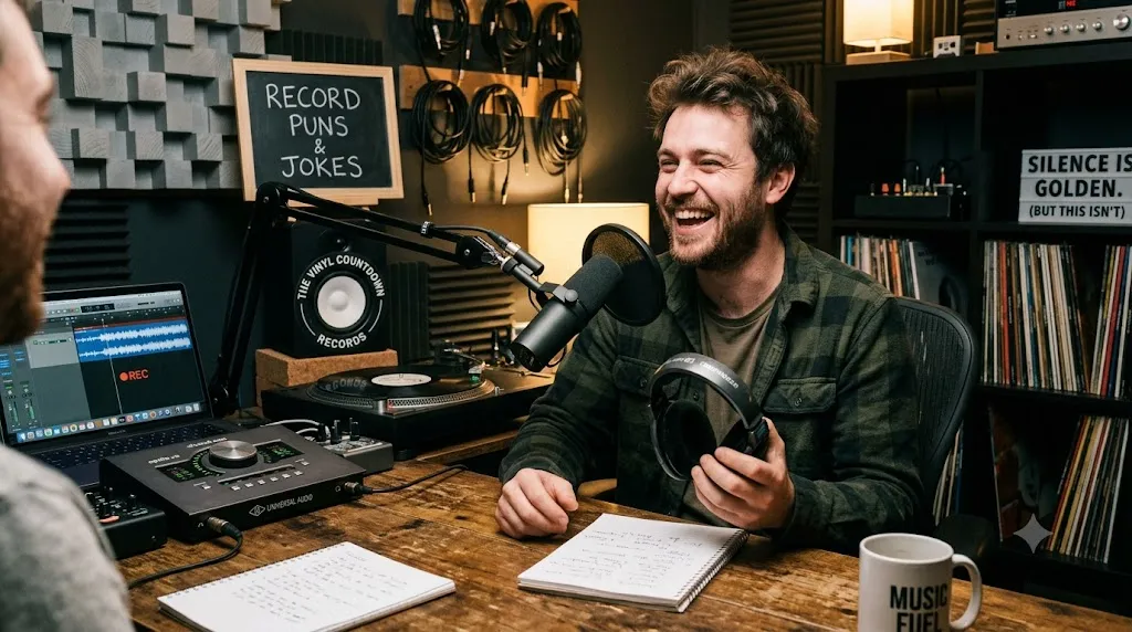 Record Puns & Jokes: 225+ Groovy One-Liners