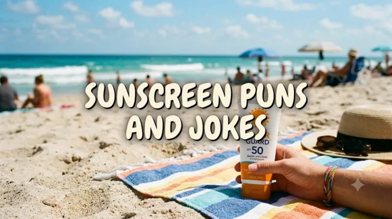 Sunscreen Puns & Jokes: Ultimate SPF Humor Guide 