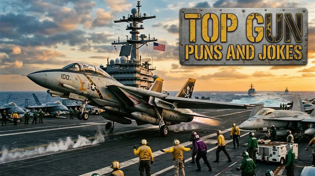 Top Gun Puns & Jokes: Ultimate Flight Manual